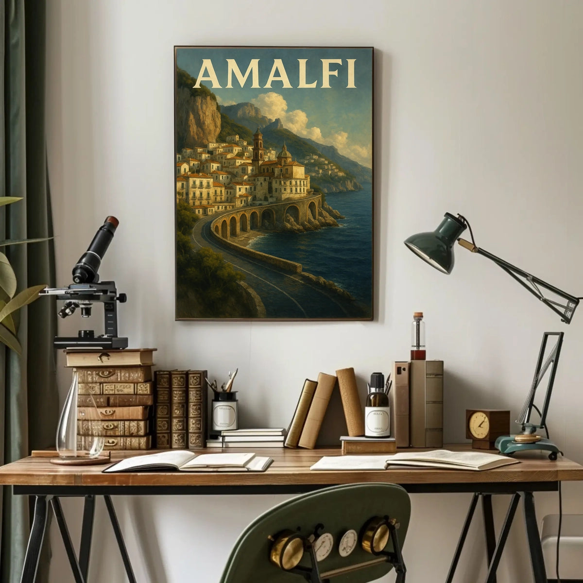 Amalfi Coast Serenity Poster