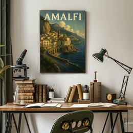 Amalfi Coast Serenity Poster
