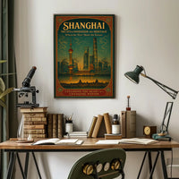 Shanghai The City of Innovation and Heritage Poster