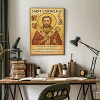 Saint Cornelius Poster PosterGoat