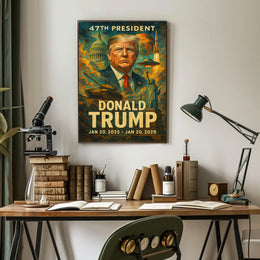 Donald Trump 47Th President Poster