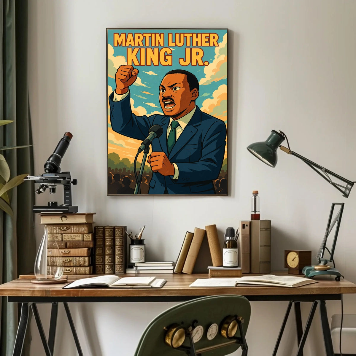 Martin Luther King Jr. Inspirational Poster