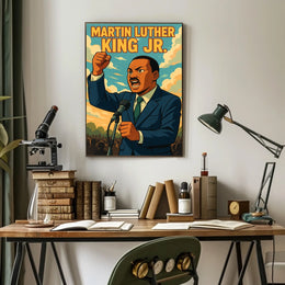 Martin Luther King Jr. Inspirational Poster
