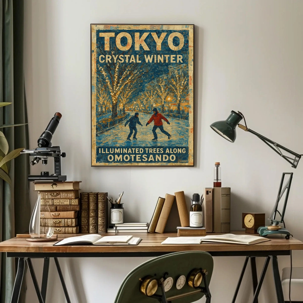 Tokyo Crystal Winter Poster