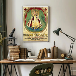 Madame Sans-Gêne Historical Theatre Art Poster