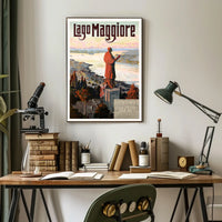 Lago Maggiore Travel Poster