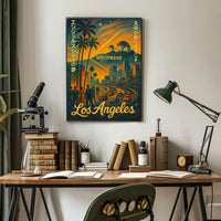 Los Angeles Dreamscape Poster PosterGoat