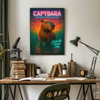 Capybara Natures Gentle Giant Poster