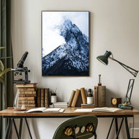 Majestic Snow-Capped Mountain Poster