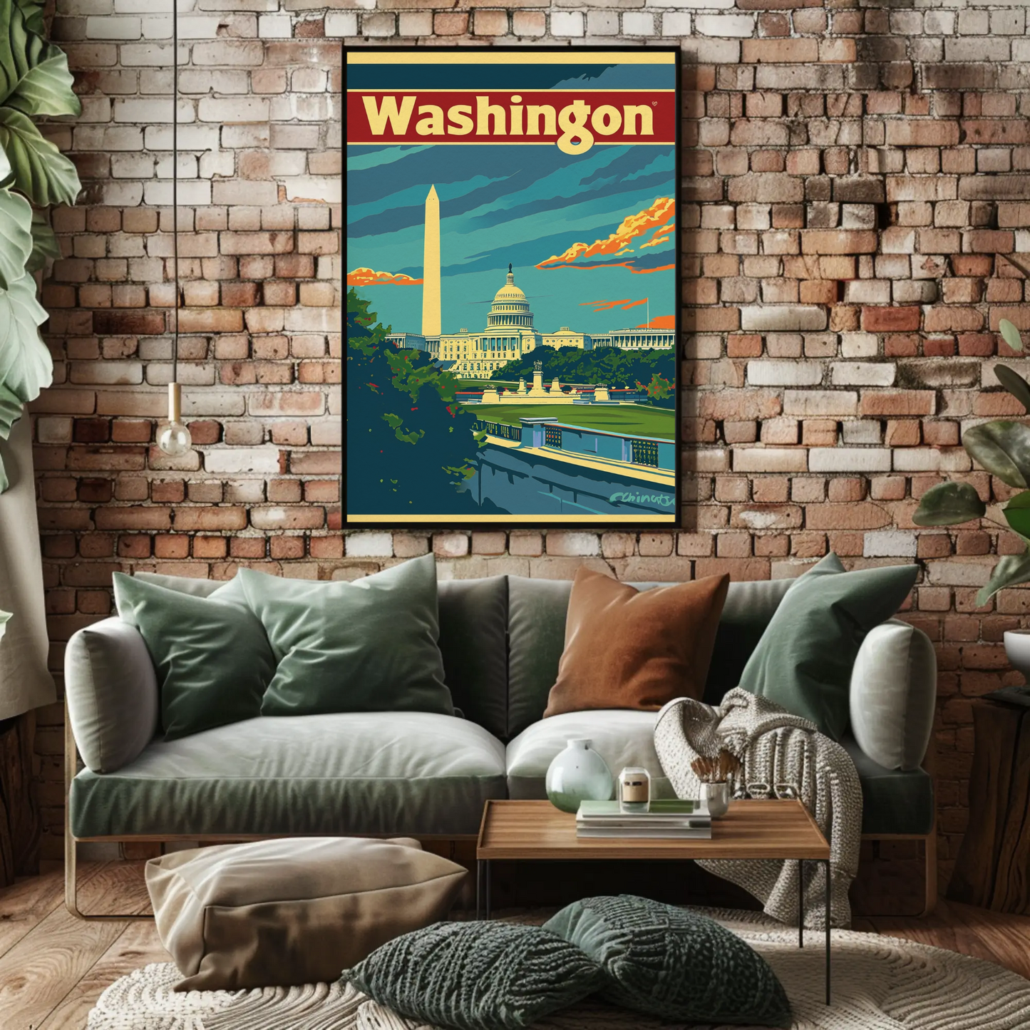 Washington Capitol and Monument
