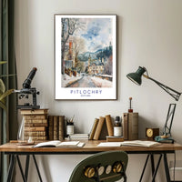 Winter in Pitlochry Poster