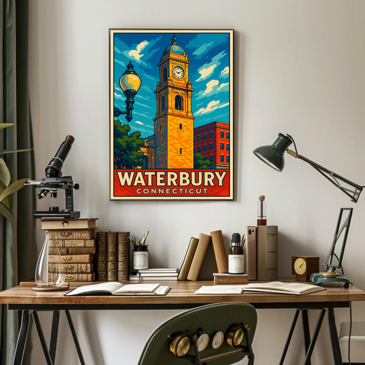 Waterbury, Connecticut Poster