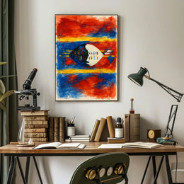 Vibrant Abstract Expression Abstract Poster