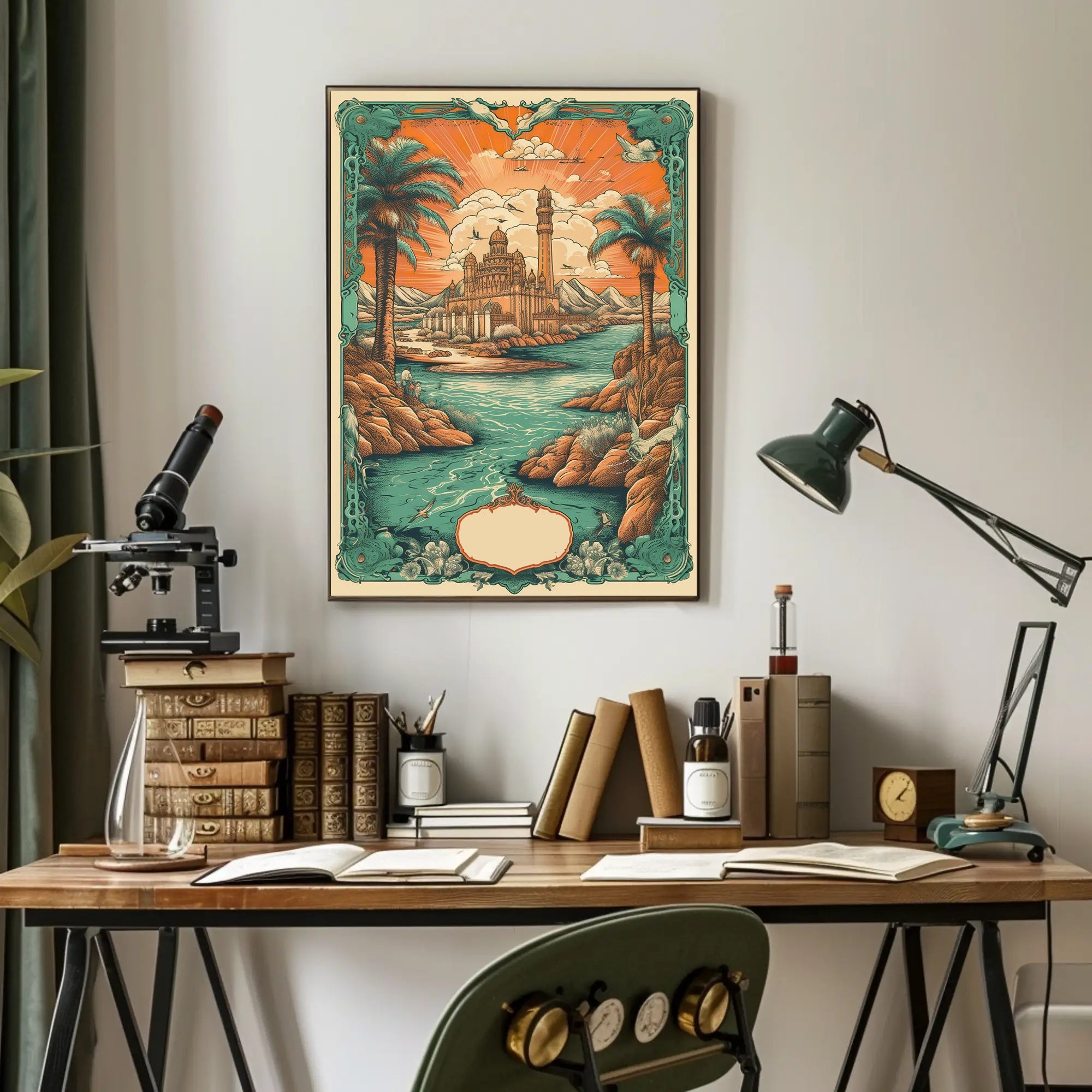 Enchanted Oasis Poster