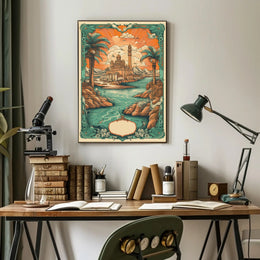 Enchanted Oasis Poster
