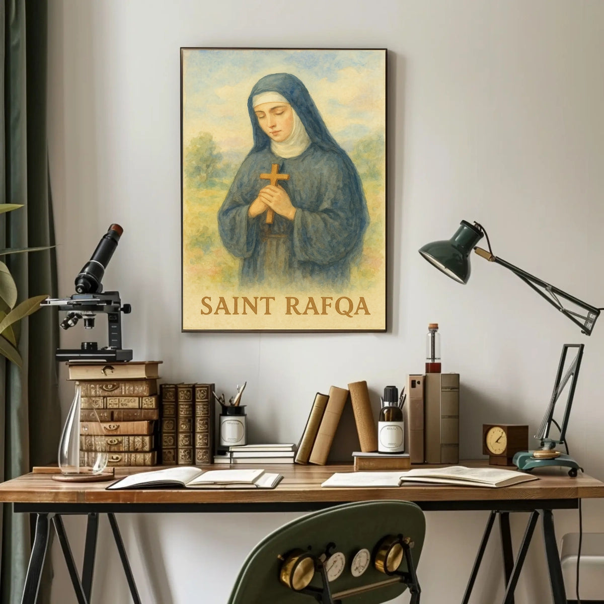 Saint Rafqa Poster