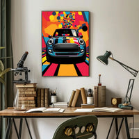 Vibrant Ride Poster PosterGoat
