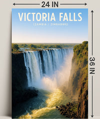 Victoria Falls Poster PosterGoat