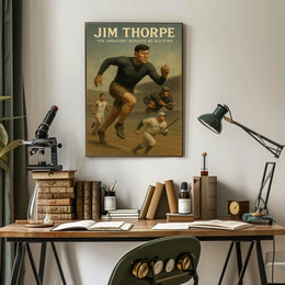 Jim Thorpe The Greatest Athlete Of All Poster