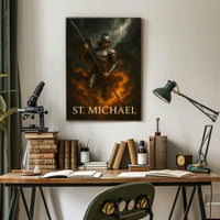 St. Michael Angelic Warrior Poster