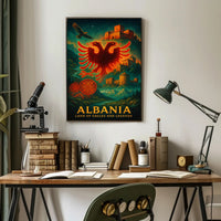 Albania Land of Eagles and Legends Poster