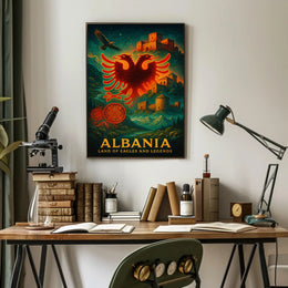 Albania Land of Eagles and Legends Poster