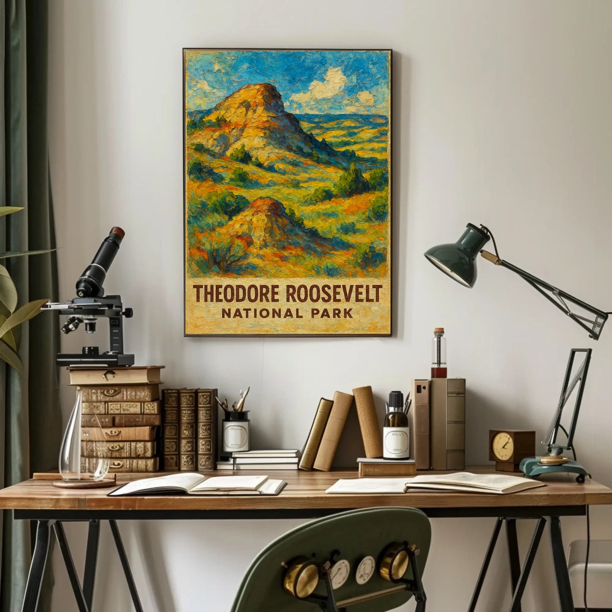 Theodore Roosevelt National Park Poster