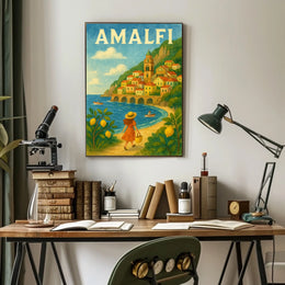 Amalfi Coast Dream Poster