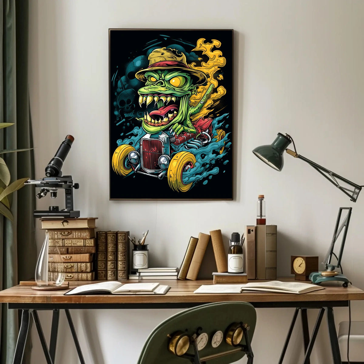 Monster Hot Rod Poster