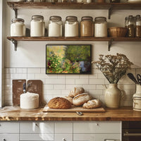 Nature's Palette A Floral and Forest Symphony Poster