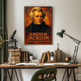 Andrew Jackson 7Th President Poster