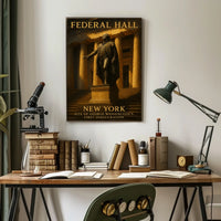 George Washington First President Poster