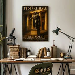 George Washington First President Poster