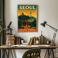 Seoul, South Korea Poster