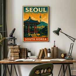 Seoul, South Korea Poster
