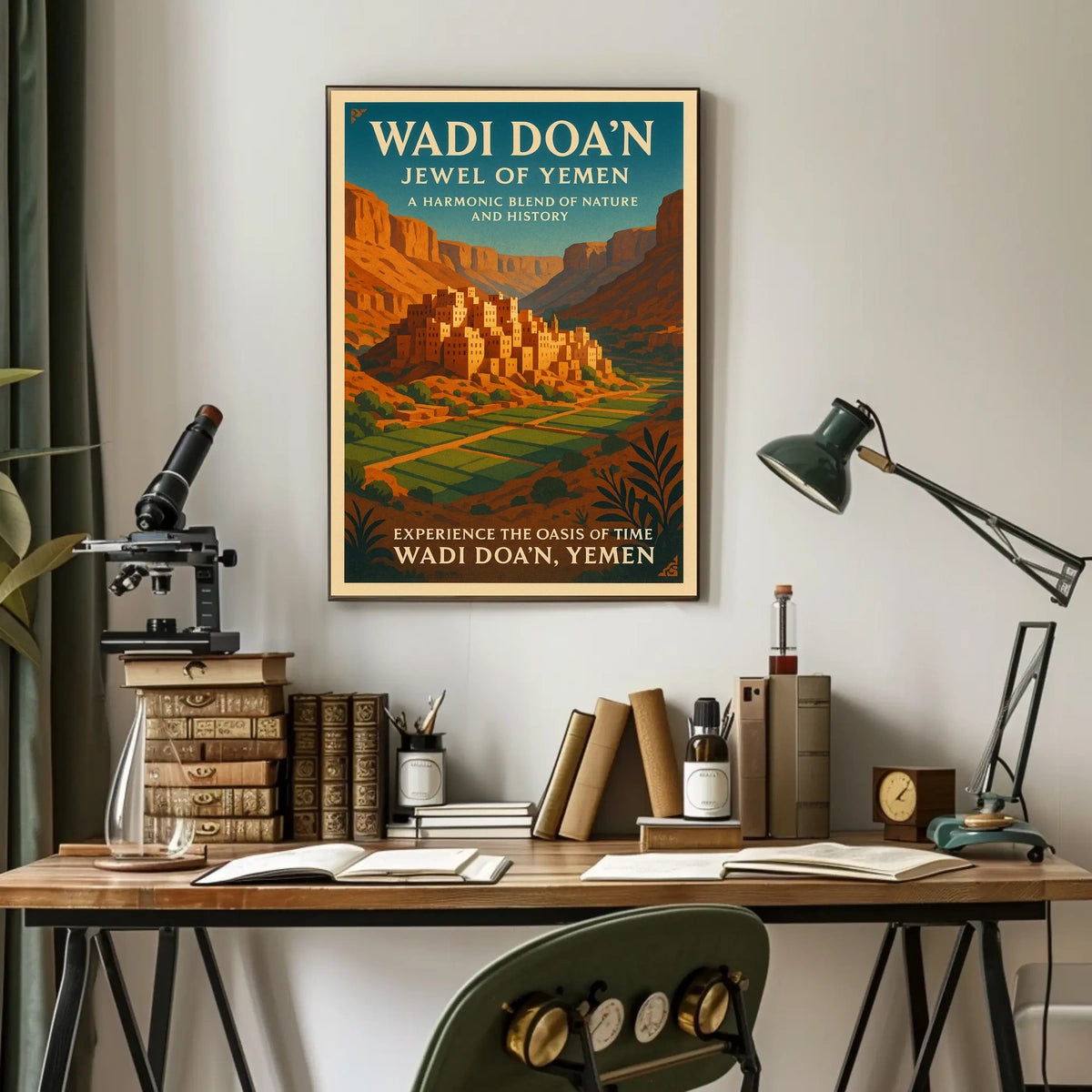 Wadi DoaN Jewel Of Yemen Poster