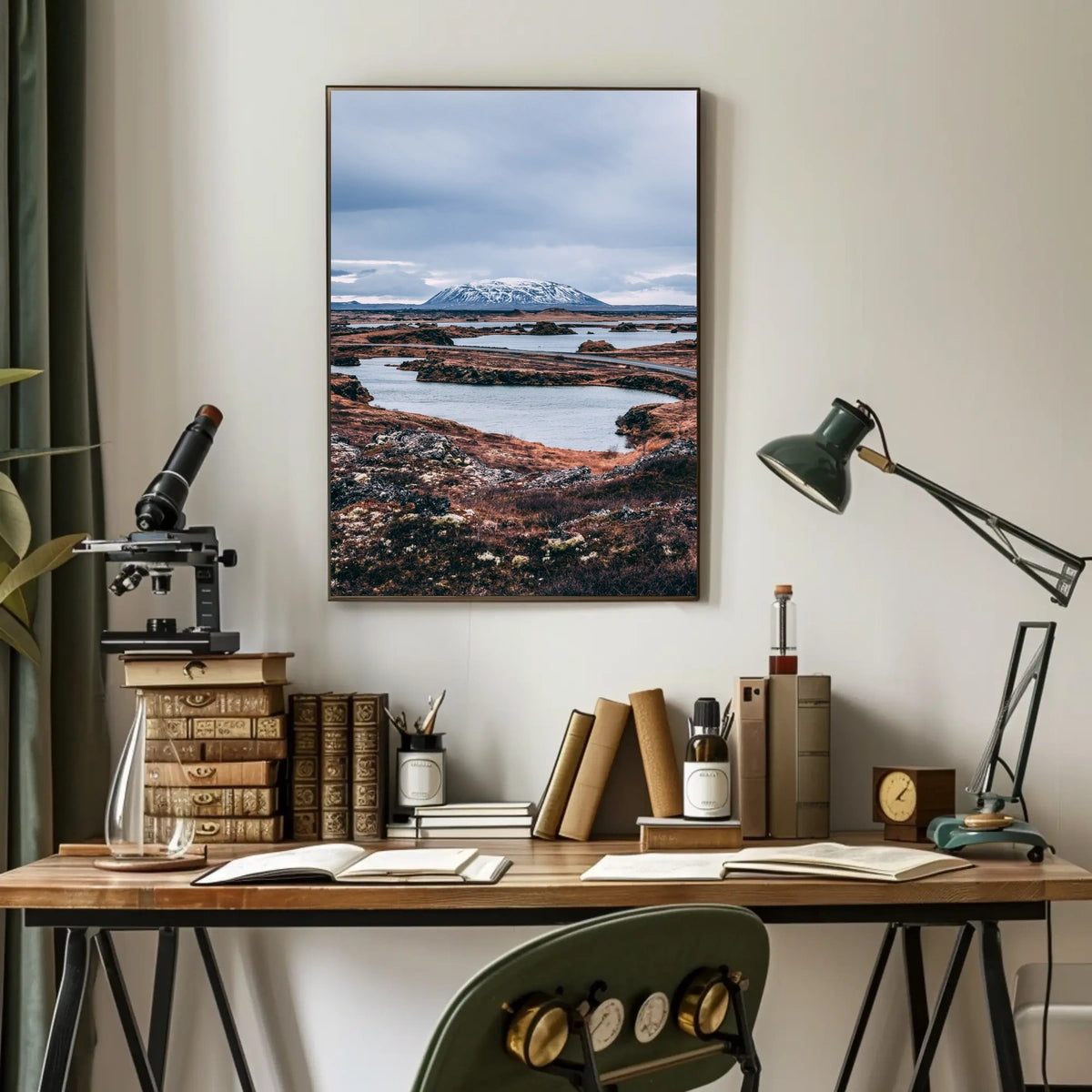 Serene Landscape Of Iceland Poster