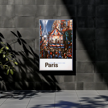 Paris – Bastille Day Celebration Poster