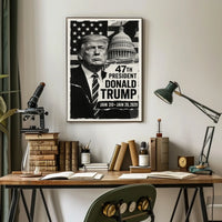 Donald Trump The Resolute Patriot Poster