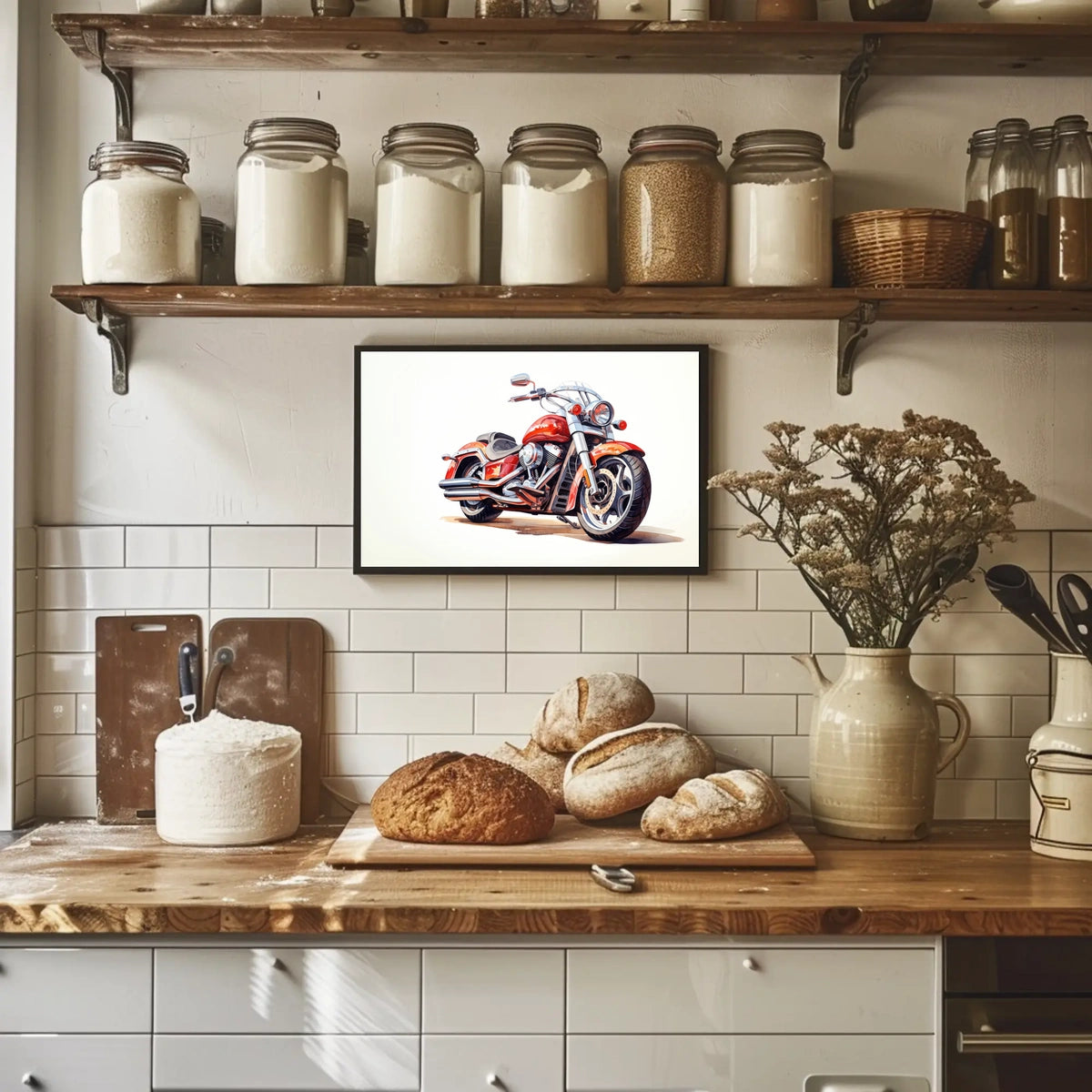 Crimson Cruiser Poster