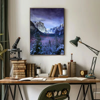 Yosemite Valley Winter Serenity National Park Poster