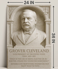 Grover Cleveland 24th President Wall Art Print PosterGoat