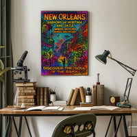 New Orleans Harmony Of Heritage And Poster