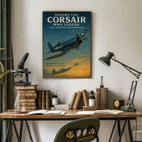 Vought F4U Corsair: WWII Legend Poster