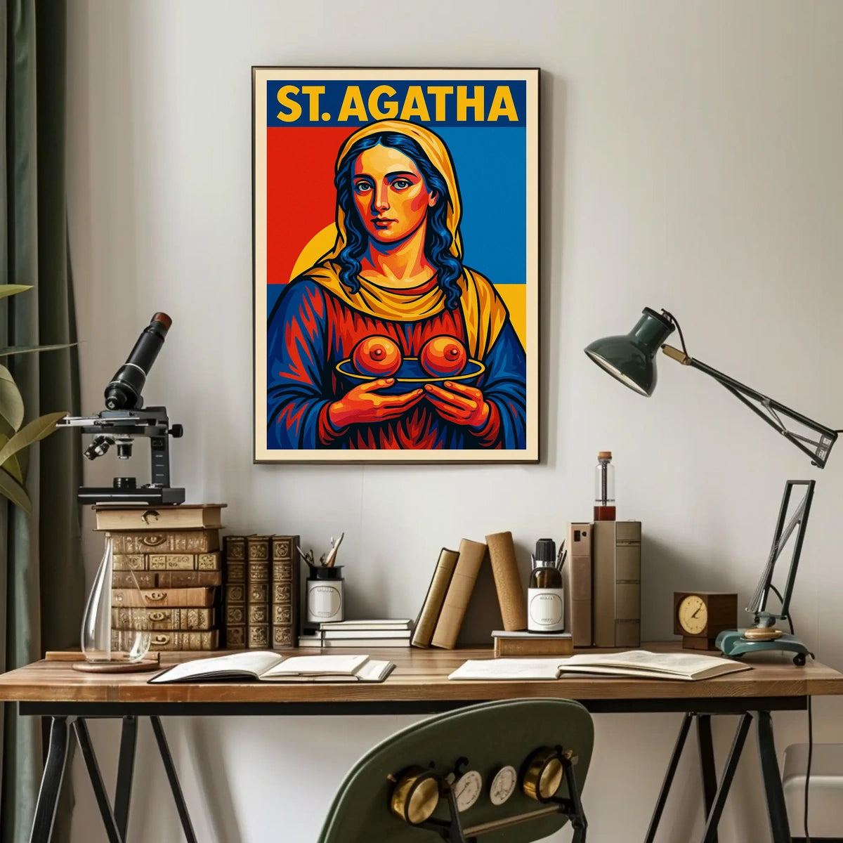 St. Agatha Poster