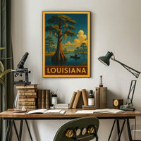 Louisiana Bayou Adventure Poster