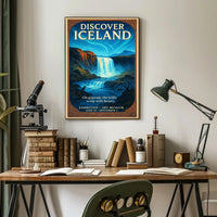 Discover Iceland Exhibition Poster