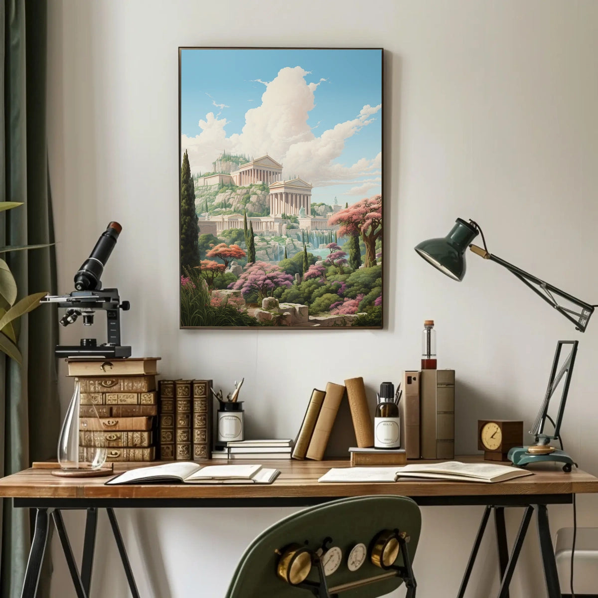 Ancient Greece Serenity: Cultural or Heritage Poster