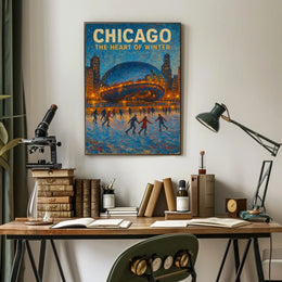Chicago The Heart Of Winter Poster