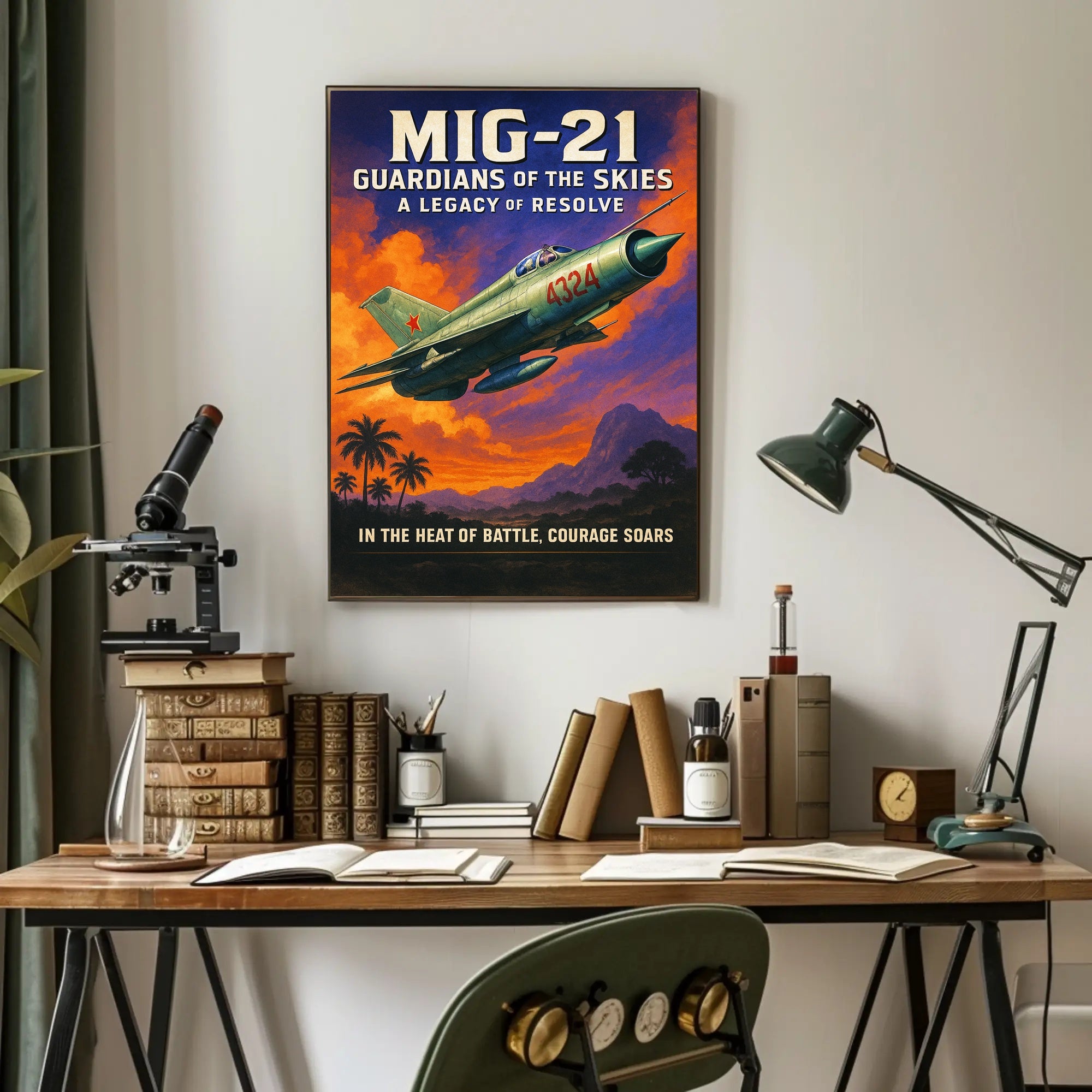 MIG-21 Guardians of the Skies Poster